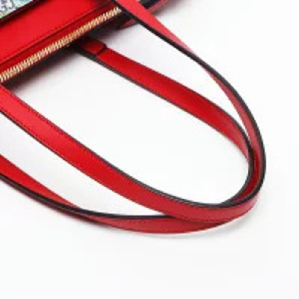 Gucci GG Blooms Red Tote Bag Beige - Picture 13 of 13